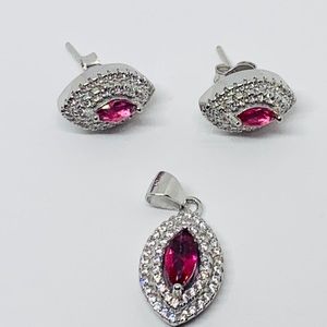 Sterling Silver 925 Women Earrings Charm